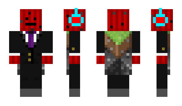 Minecraft skin RedTheCactus