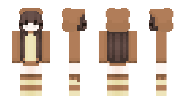 Minecraft skin CoeurDHiver