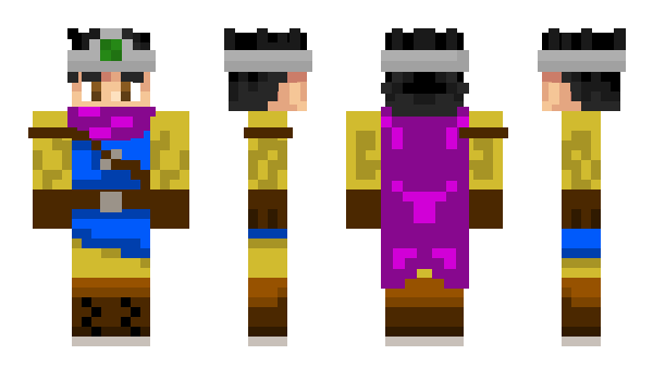 Minecraft skin Celune