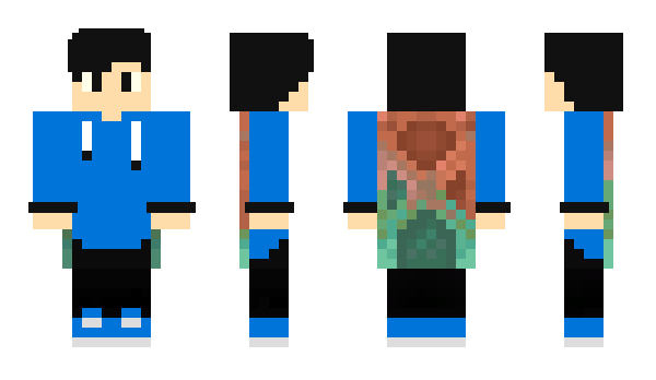 Minecraft скин по нику T0ji_7