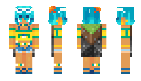 Minecraft skin HT67RTJ