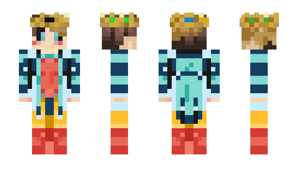 Minecraft skin SuperKingNerd