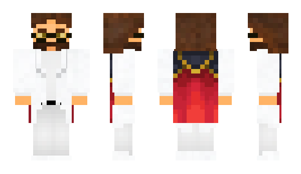 Minecraft skin PharaohAmbatukam