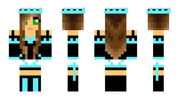 Minecraft skin DiamondQueen473