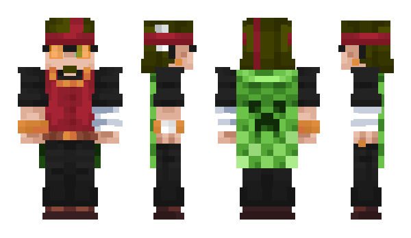 Minecraft skin OniPraw