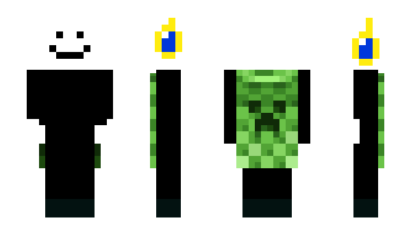 Minecraft skin dkinfa