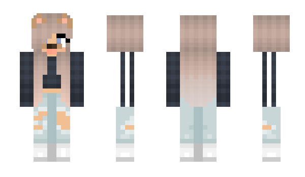 Minecraft skin itzemily