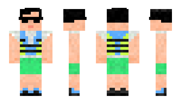 Minecraft skin Waterpark