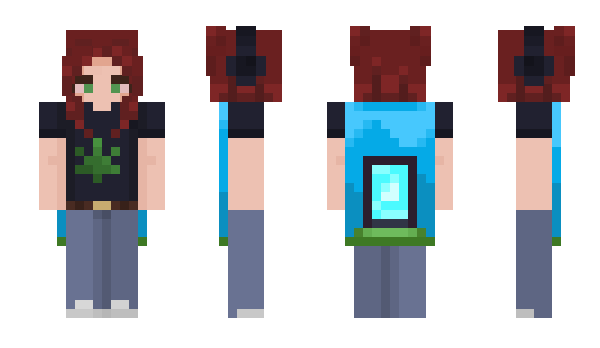 Minecraft skin pizza4elly