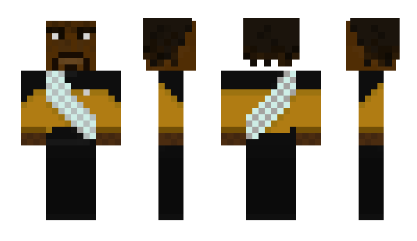 Minecraft skin Prezen