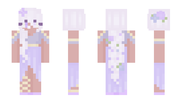 Minecraft skin Kateblue