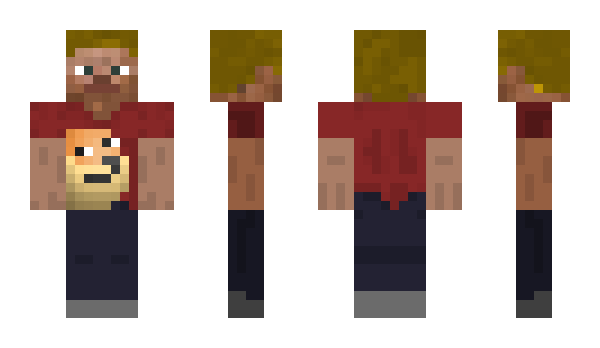 Minecraft skin Fredman