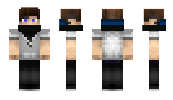 Minecraft skin aronblack