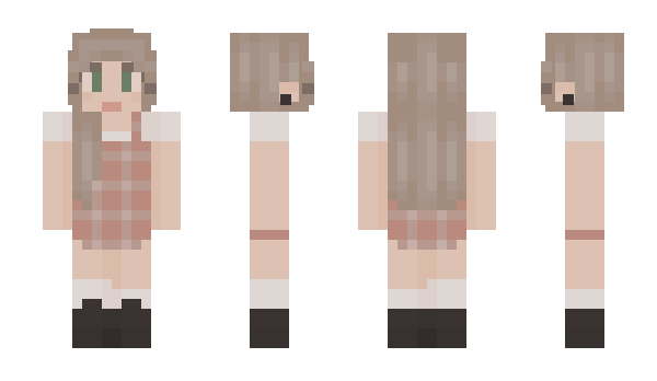 Minecraft skin Kisuliin