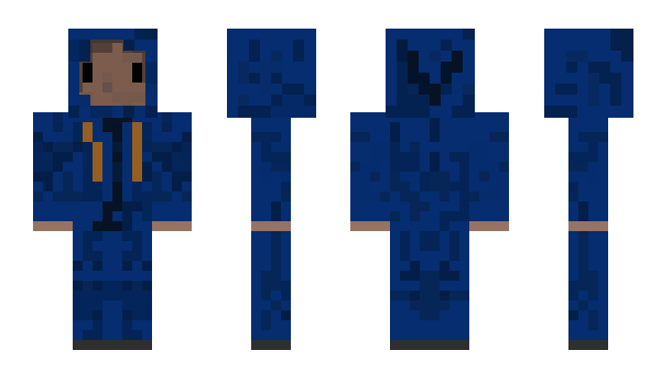 Minecraft skin Blue_Player