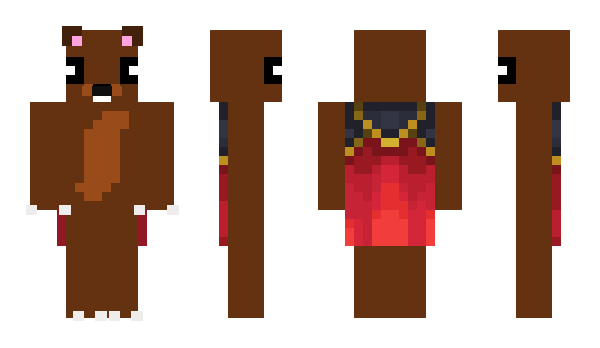 Minecraft skin Mangie07