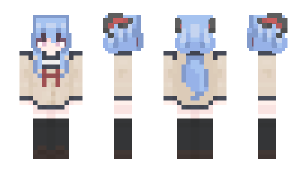 Minecraft skin Bajsa