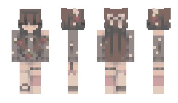 Minecraft скин по нику nilysa