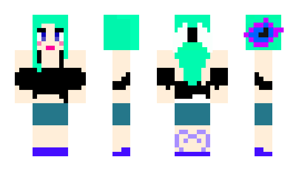 Minecraft skin loveky