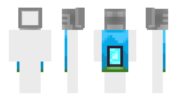 Minecraft skin Straight02