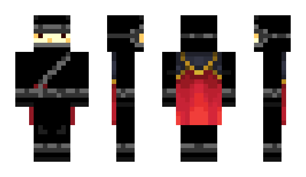 Minecraft скин по нику FourFingers