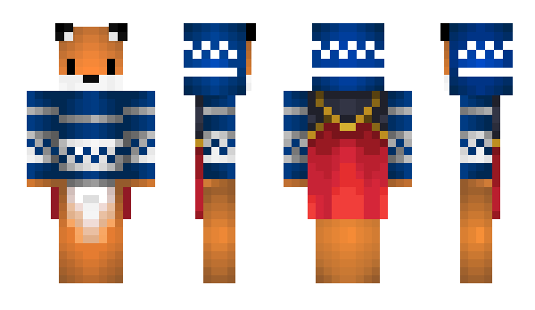 Minecraft skin NotFoxline