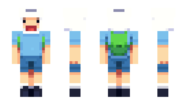 Minecraft skin Baldback