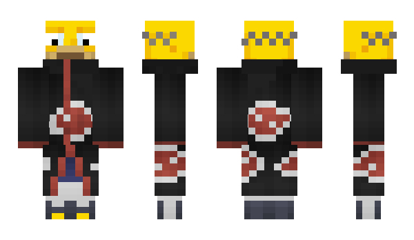 Minecraft скин по нику AkatsukiHomer