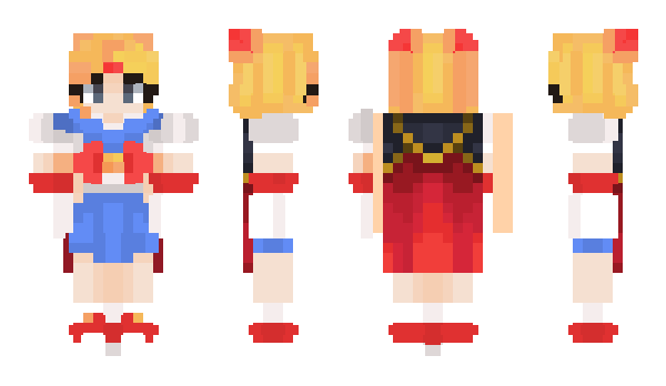 Minecraft skin CheeseBearGrr