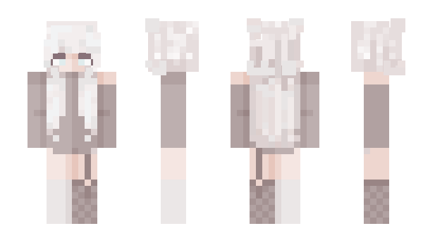 Minecraft skin greyfinch