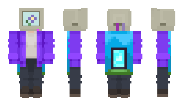 Minecraft skin xil0v