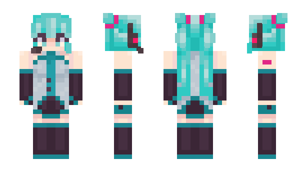 Minecraft скін по ніку CreepyFishWoman