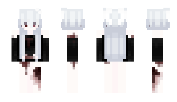 Minecraft скин по нику NyxTheWitch