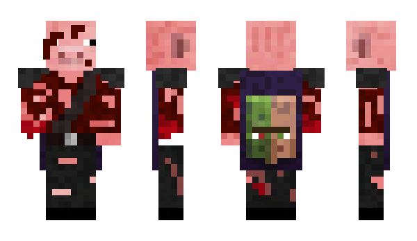 Minecraft скін по ніку TehPig