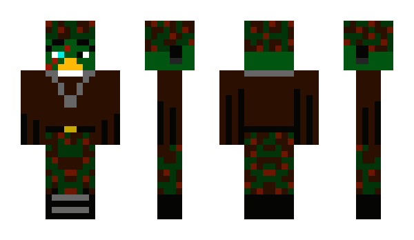 Minecraft skin QuirkyDuck