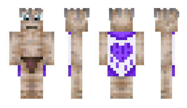 Minecraft skin Puber