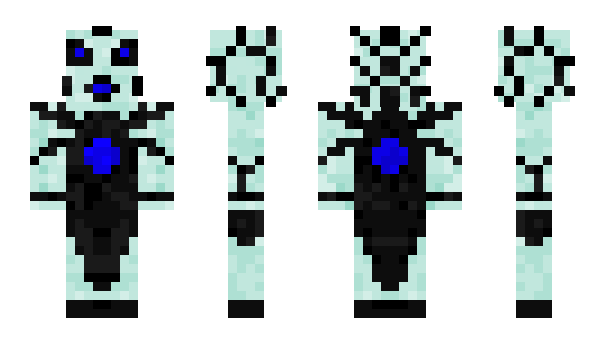 Minecraft skin alienboss