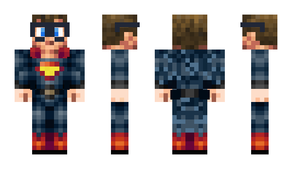 Minecraft skin Krypton