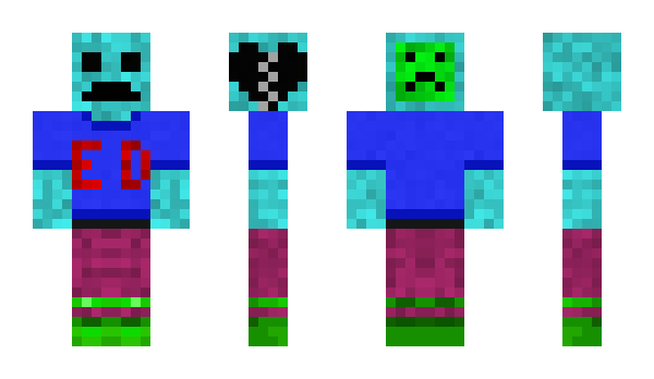 Minecraft скин по нику TheFloofer