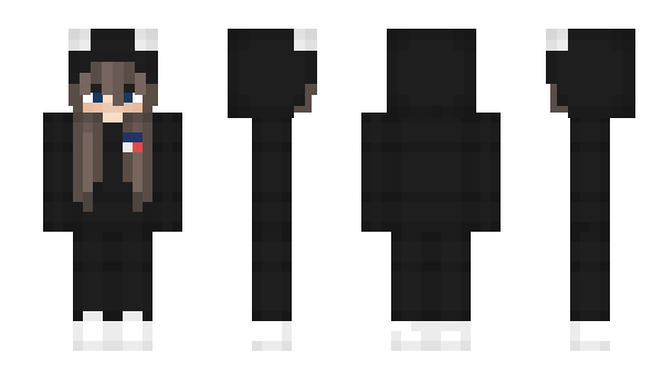 Minecraft skin MerkelIchMir