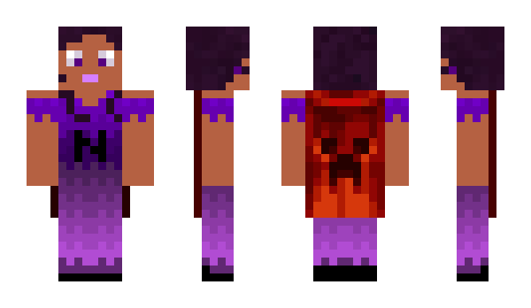 Minecraft skin PurpleNepenthe