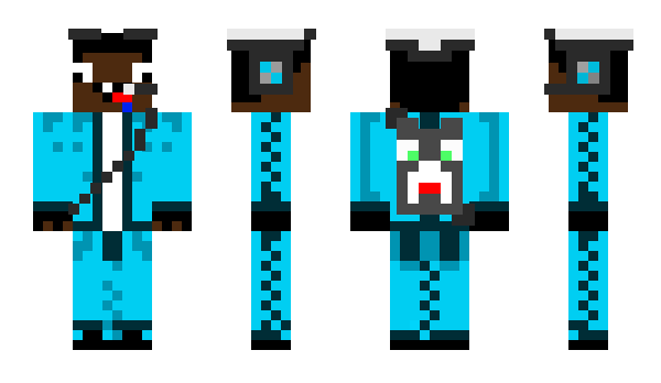 Minecraft skin Rafiinha