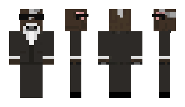 Minecraft skin Gullekatt