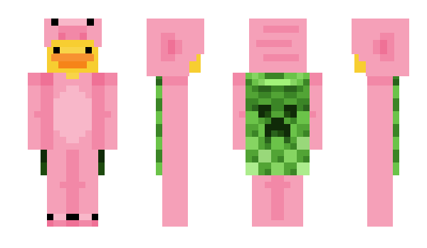 Minecraft skin BaconCreeper
