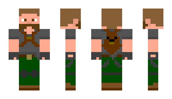 Minecraft skin Front_