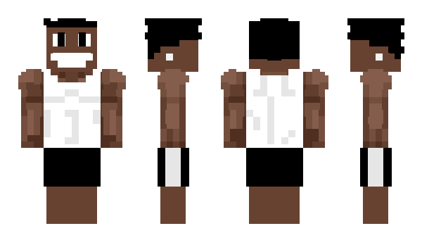 Minecraft skin kosteban