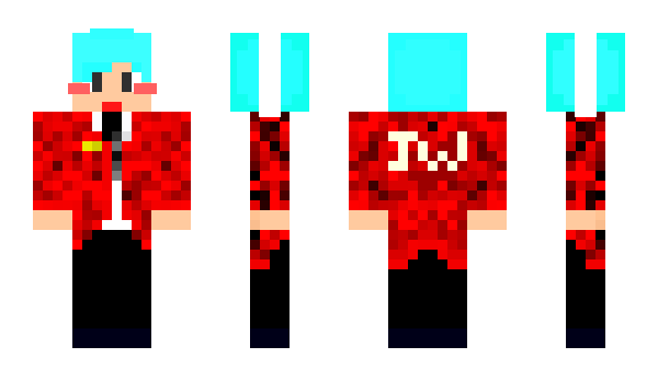 Minecraft skin Hikimo