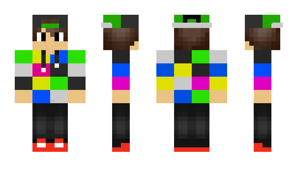 Minecraft skin Rubiuh