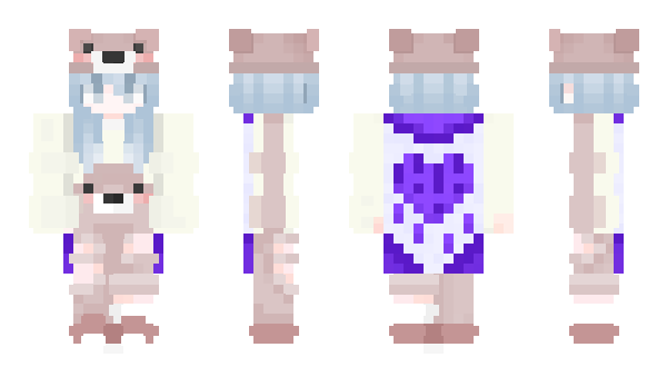 Minecraft skin LuneticFreyr