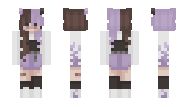 Minecraft skin PurpleRaven_x